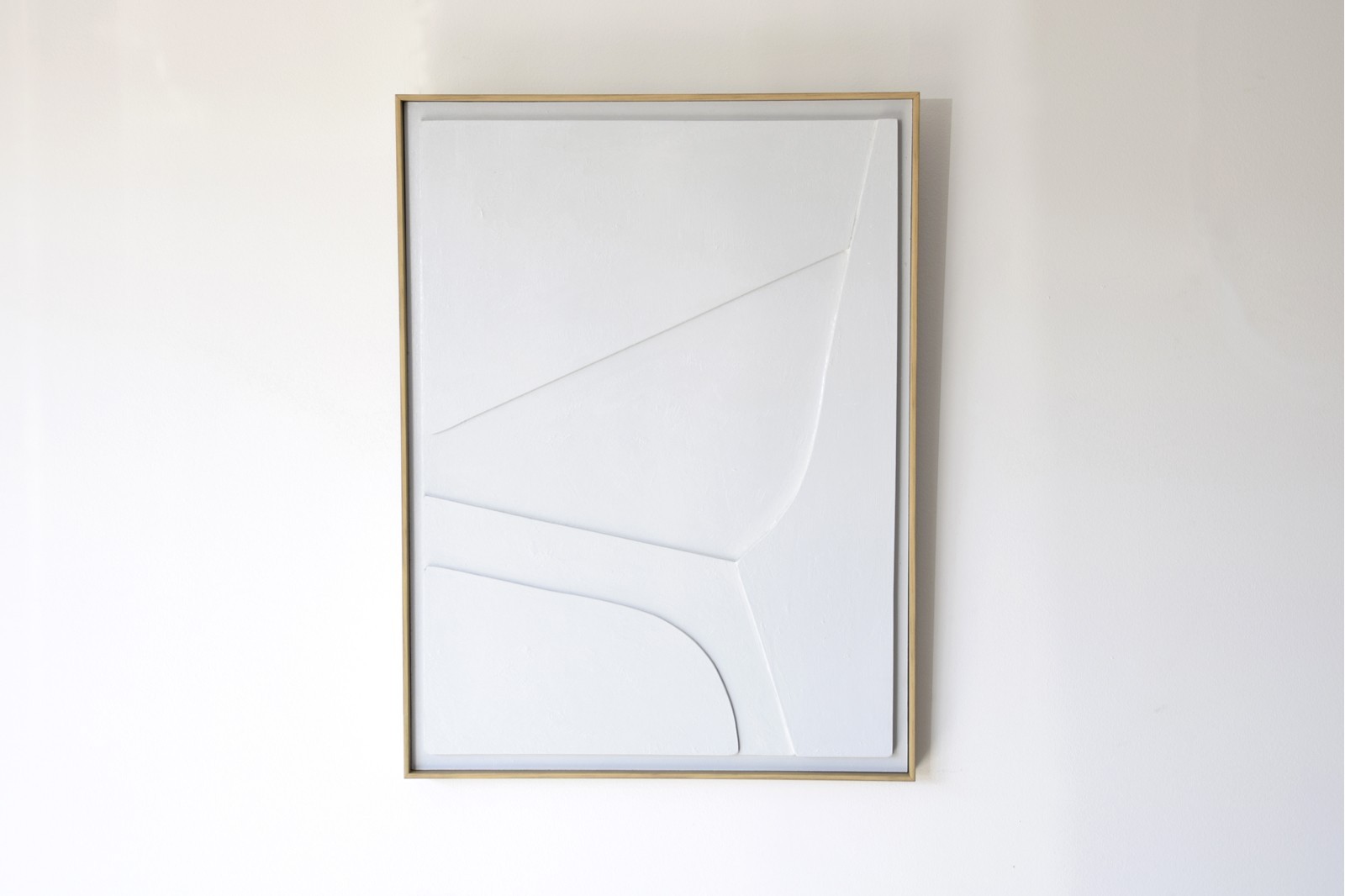 WHITE RELIEF PAINTING N.1