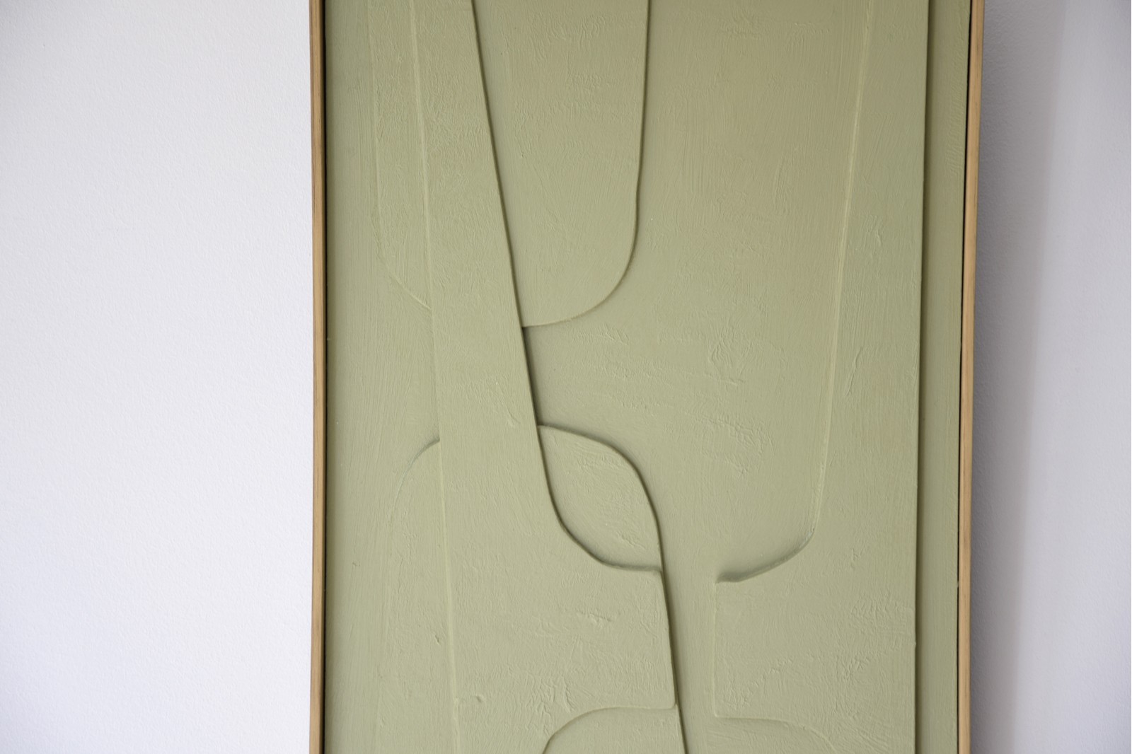 GREEN RELIEF PAINTING N.1