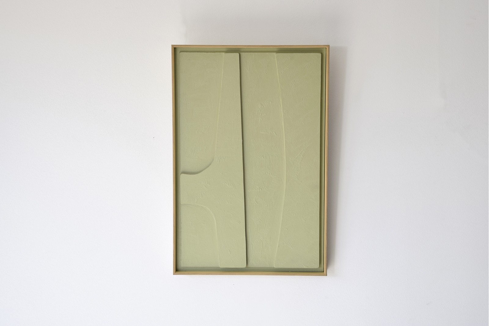 GREEN RELIEF PAINTING N.2