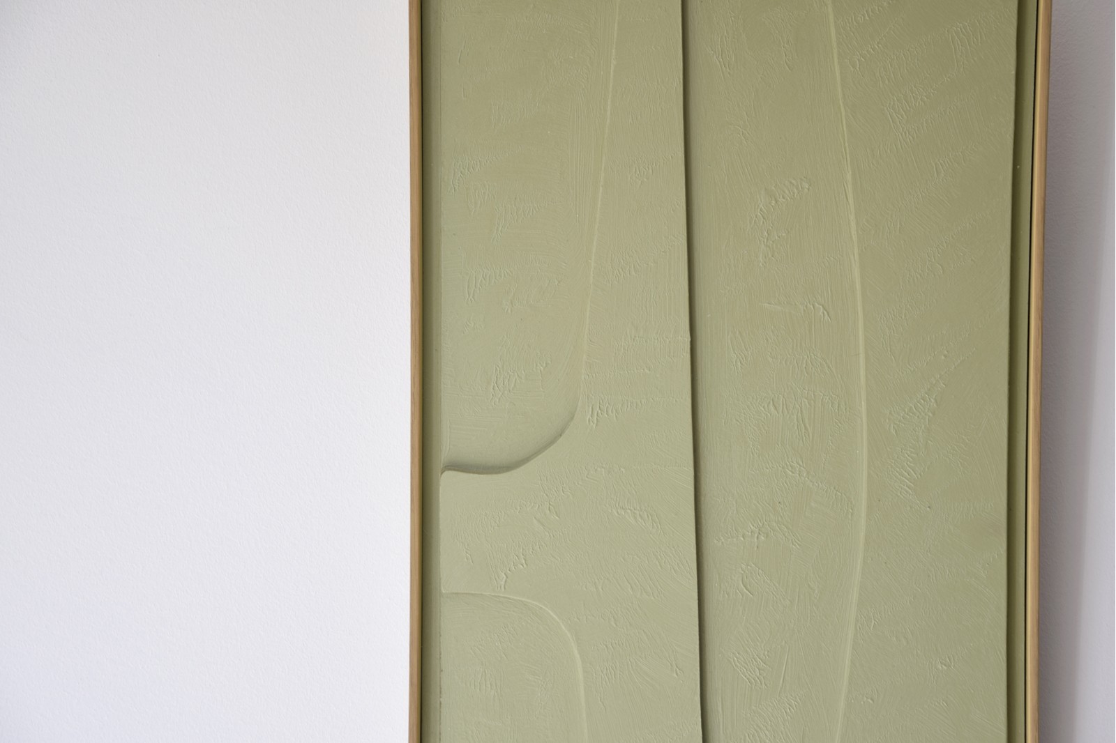 GREEN RELIEF PAINTING N.2