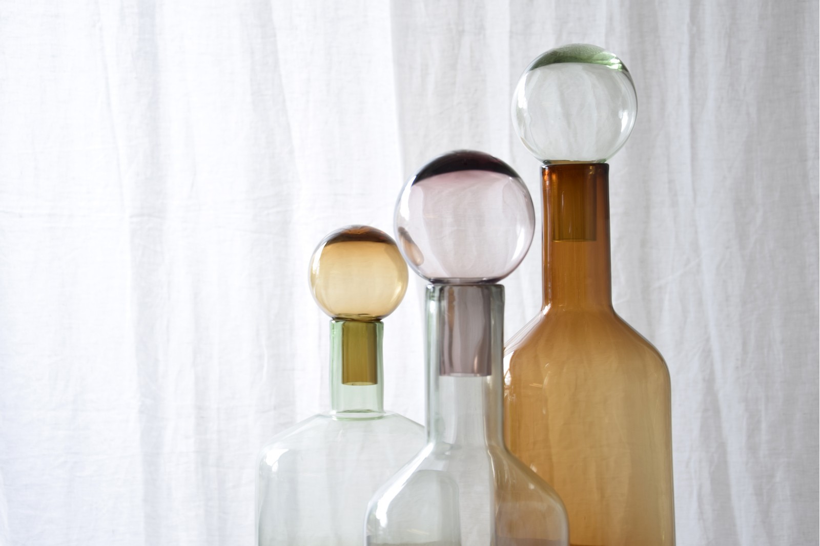 BOTTLE COLLECTION I : COLOURED GLASS BOTTLES