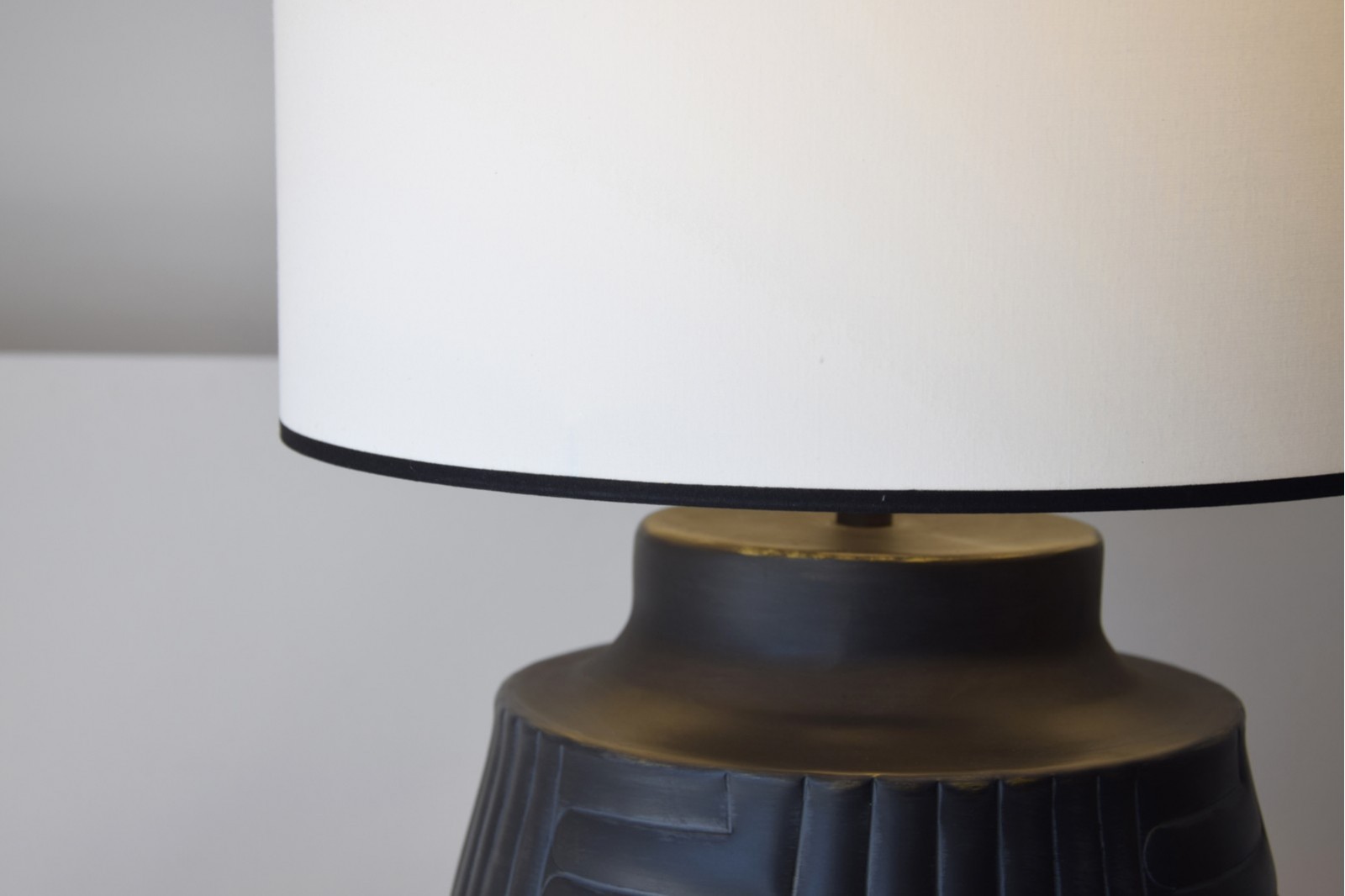 METAL TABLE LAMP N7 WITH SHADE