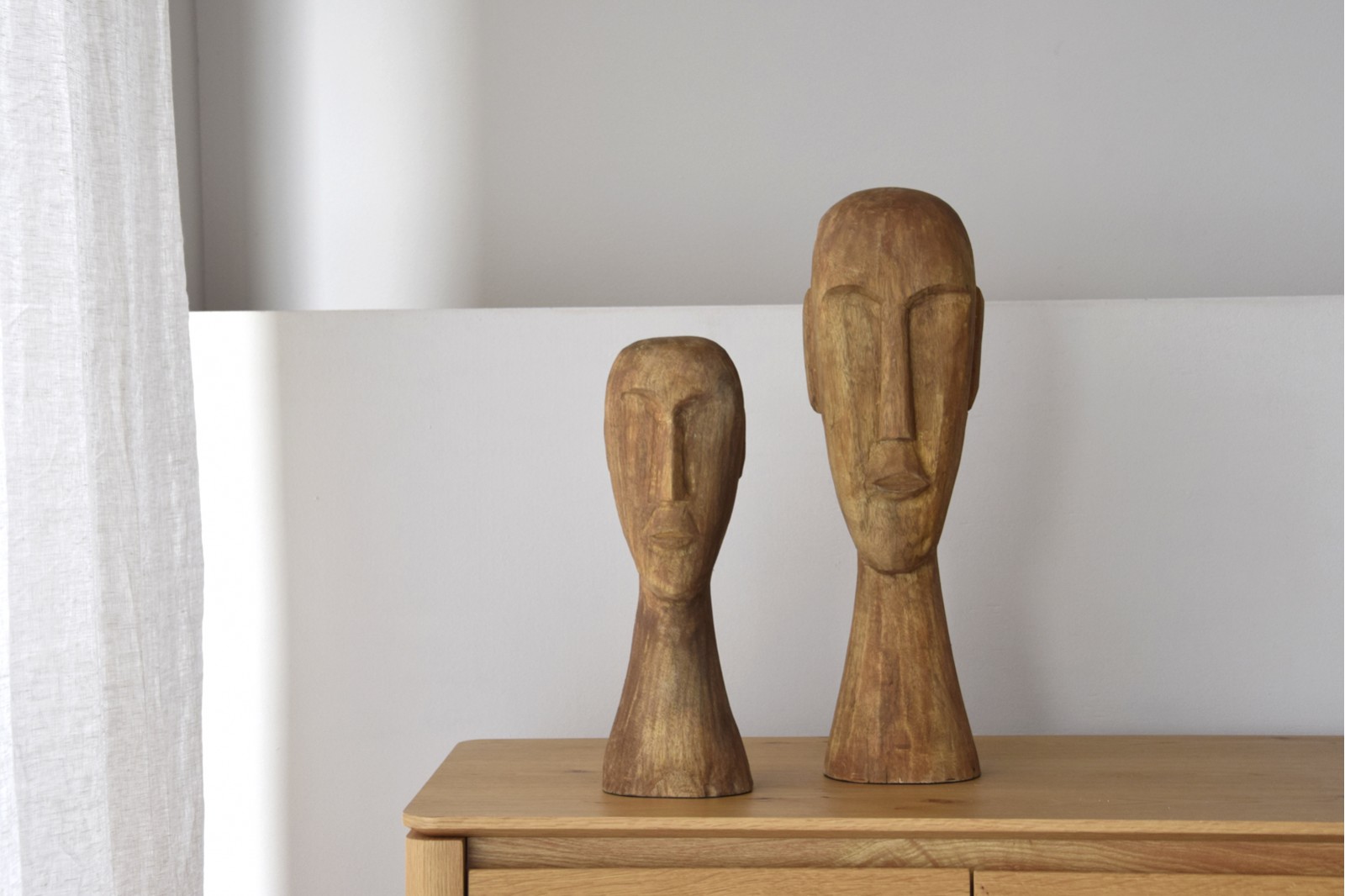 AFRICA COLLECTION: SOLID WOOD HEAD