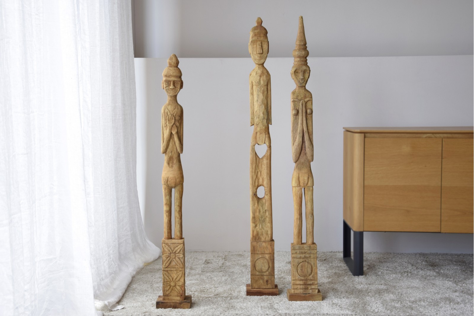 ICON COLLECTION: NATURAL WOOD SCULPTURES