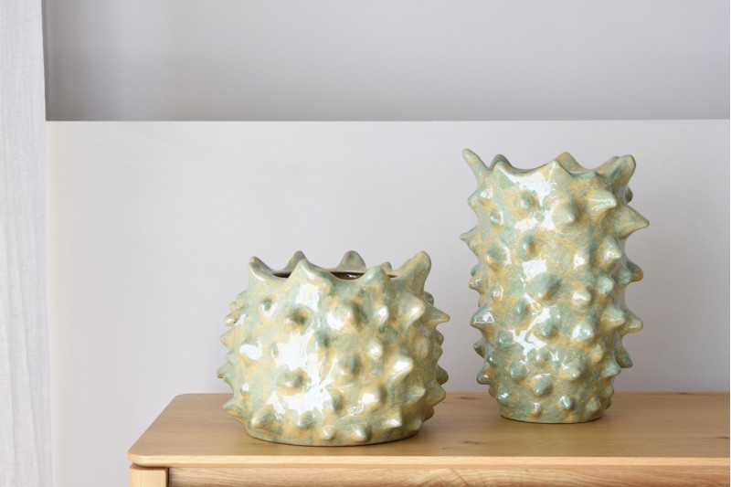 GREEN SUN COLLECTION: CERAMIC VASES