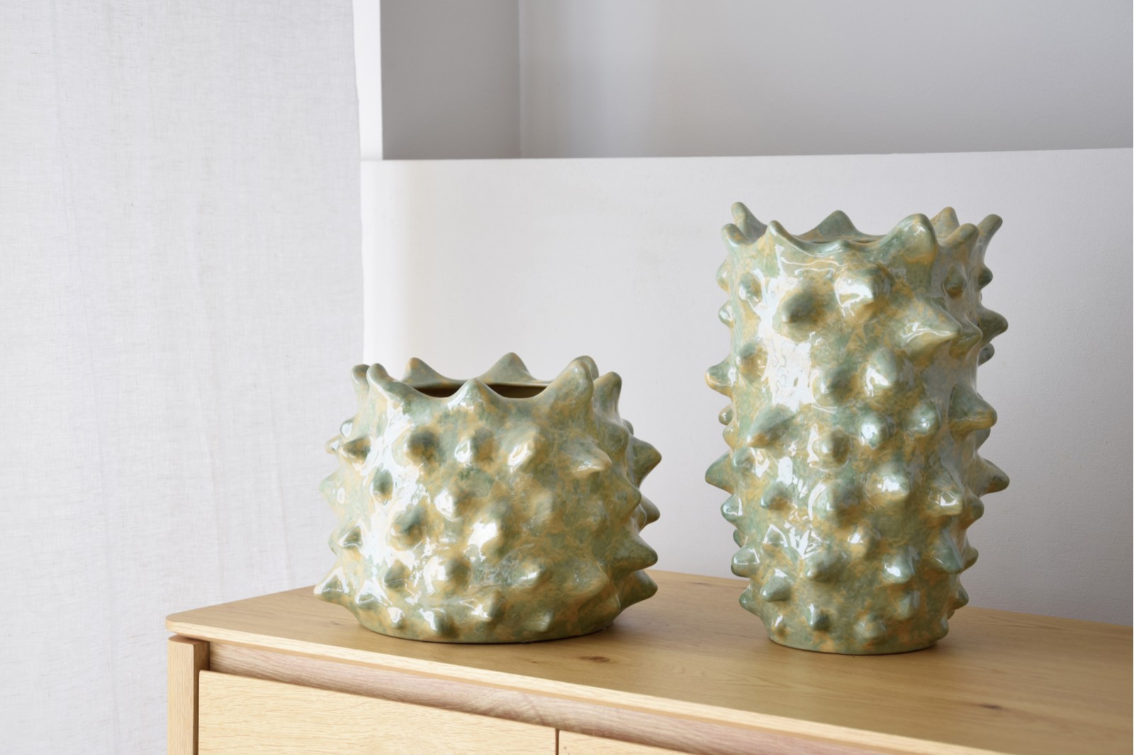 GREEN SUN COLLECTION: CERAMIC VASES