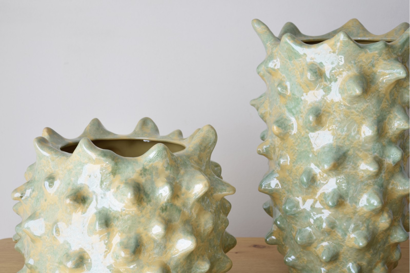 GREEN SUN COLLECTION: CERAMIC VASES