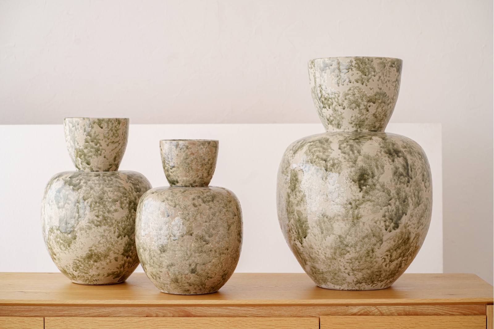 MOSS COLLECTION: CERAMIC VASES