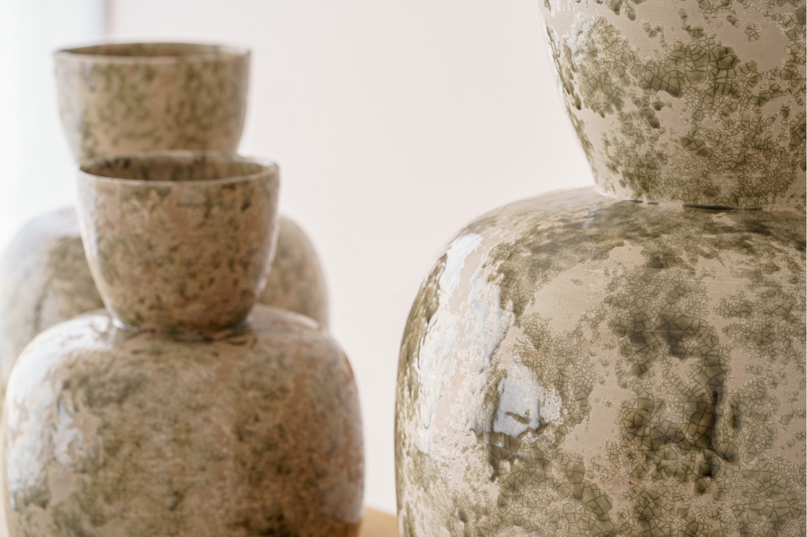 MOSS COLLECTION: CERAMIC VASES