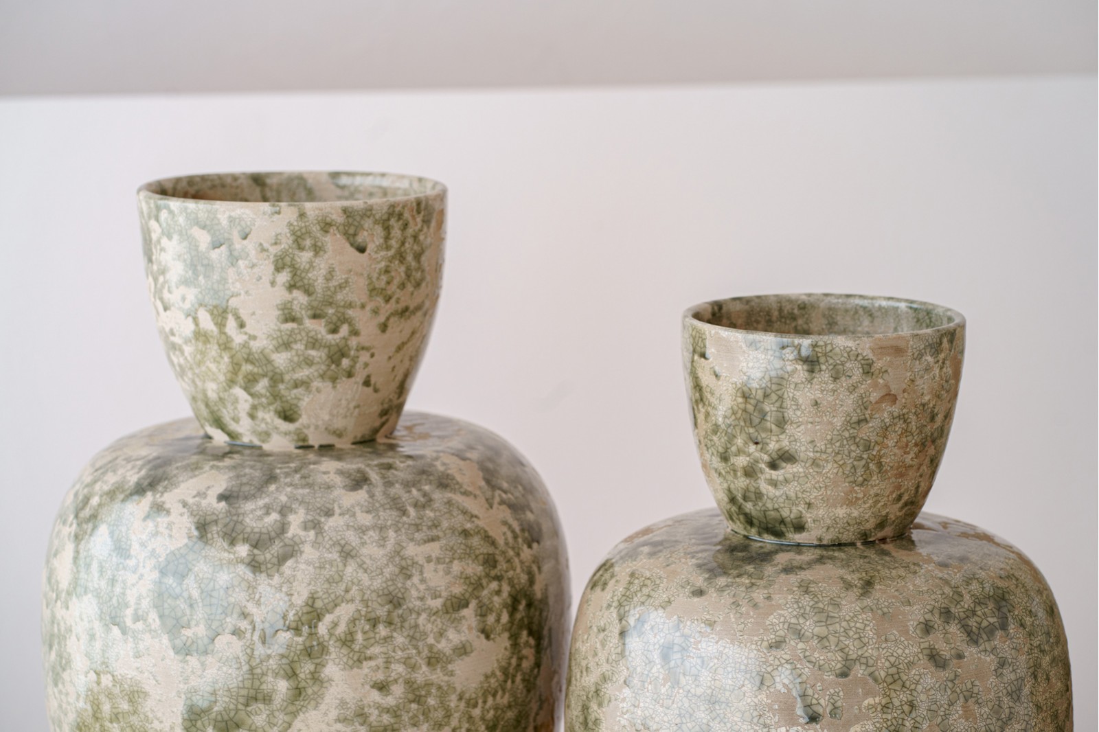 MOSS COLLECTION: CERAMIC VASES