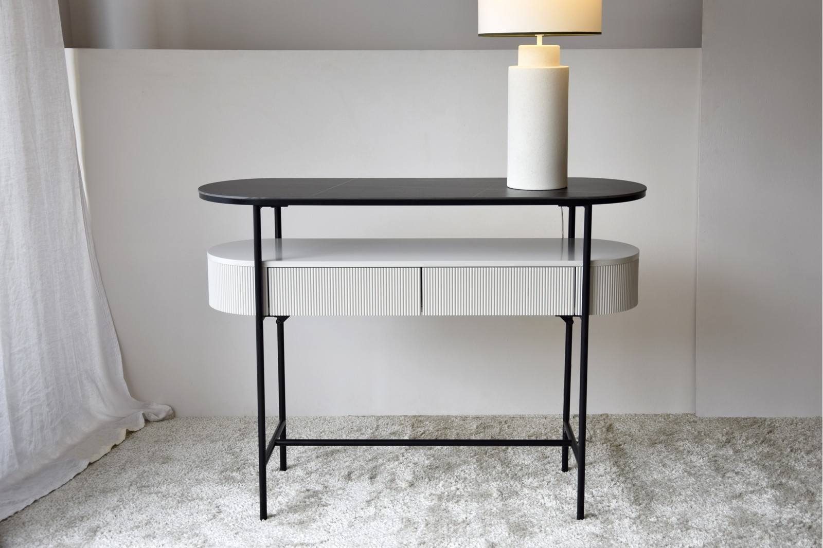 CONSOLE N.24. SINTERED STONE BLACK