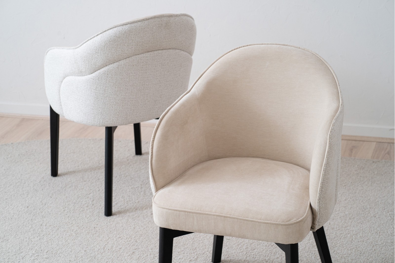 SET 2 SILLAS COMEDOR ROMA. MARFIL