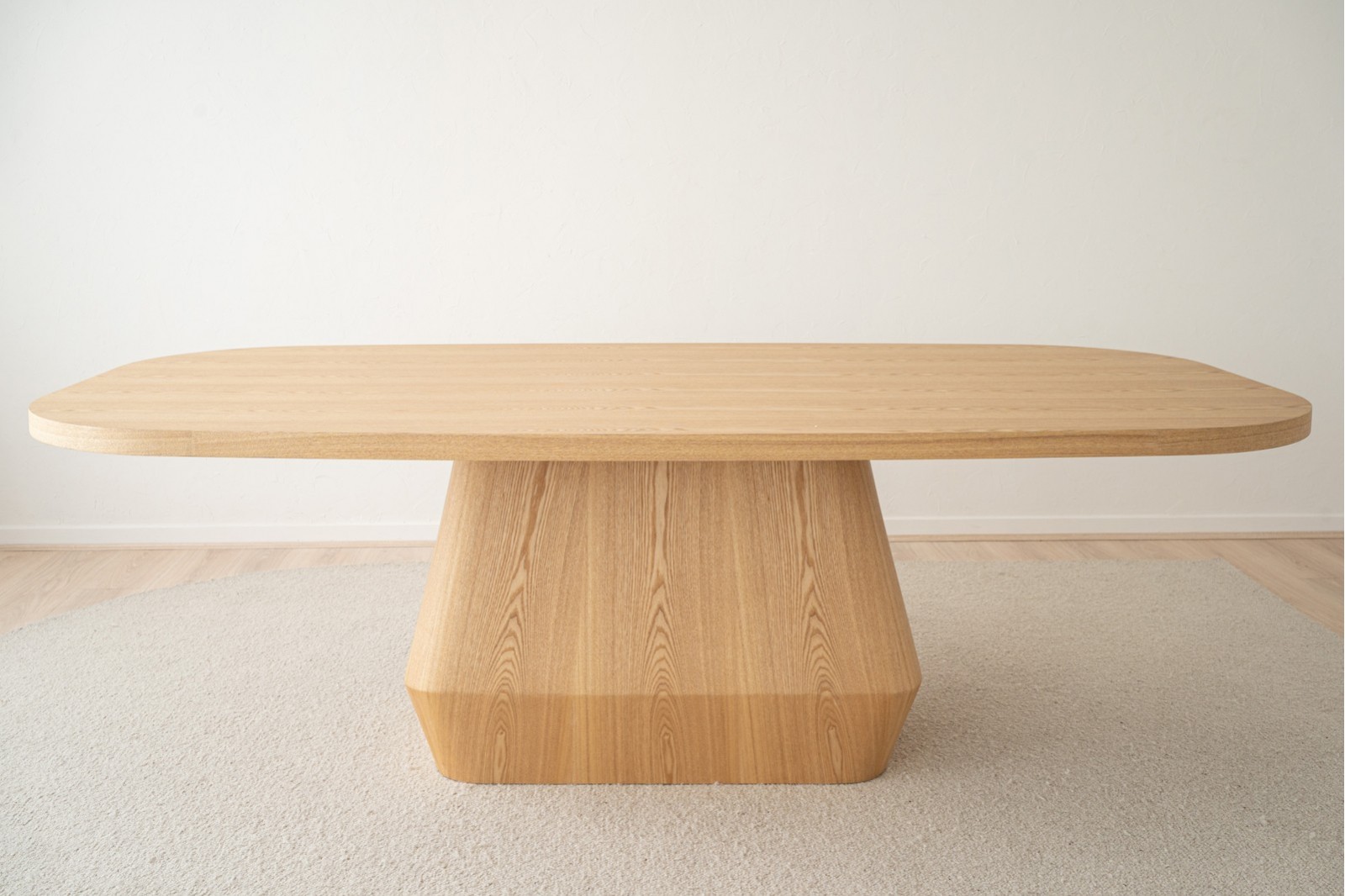 DINING TABLE LARGE. NATURAL ASH