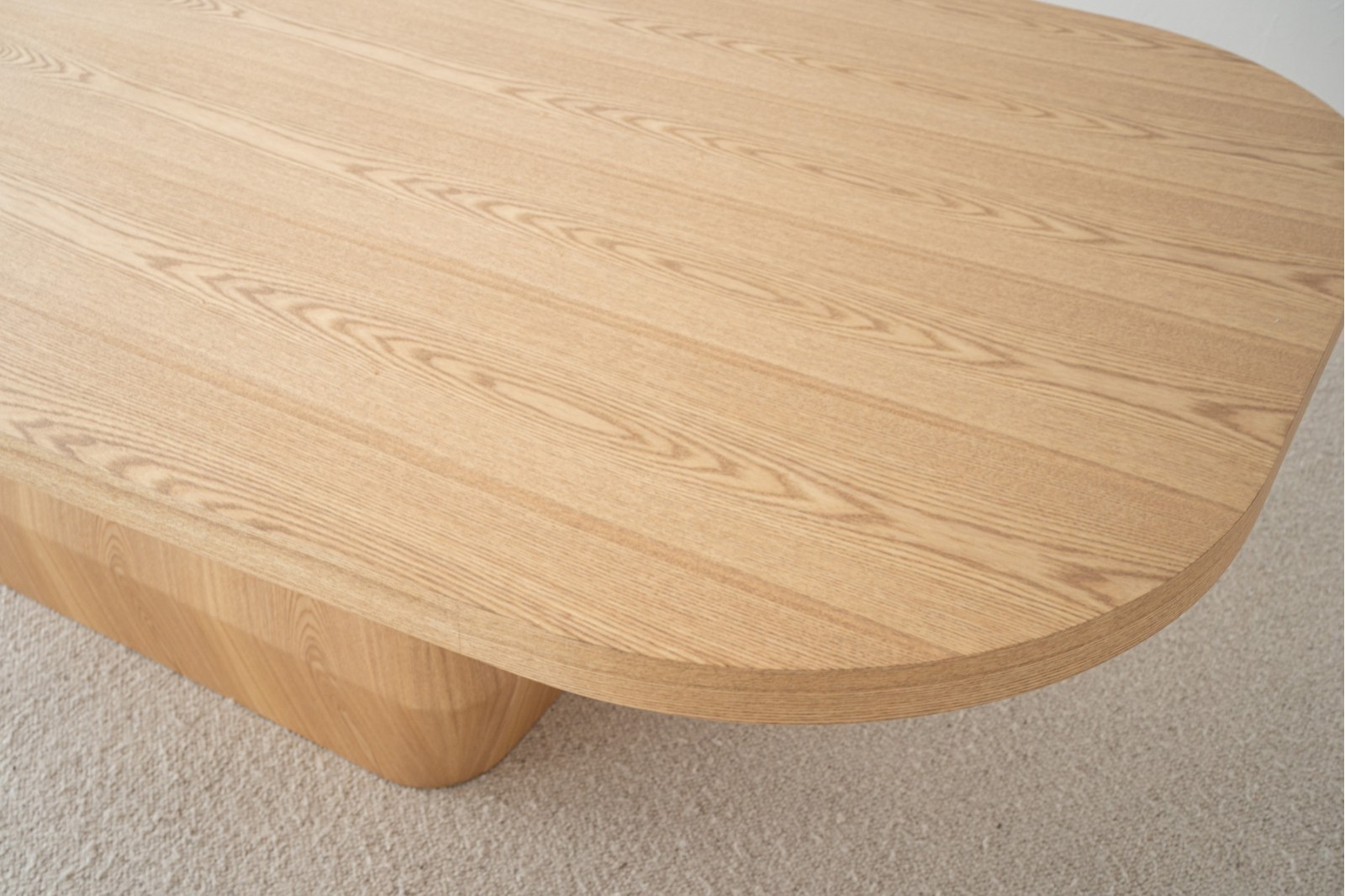 DINING TABLE LARGE. NATURAL ASH