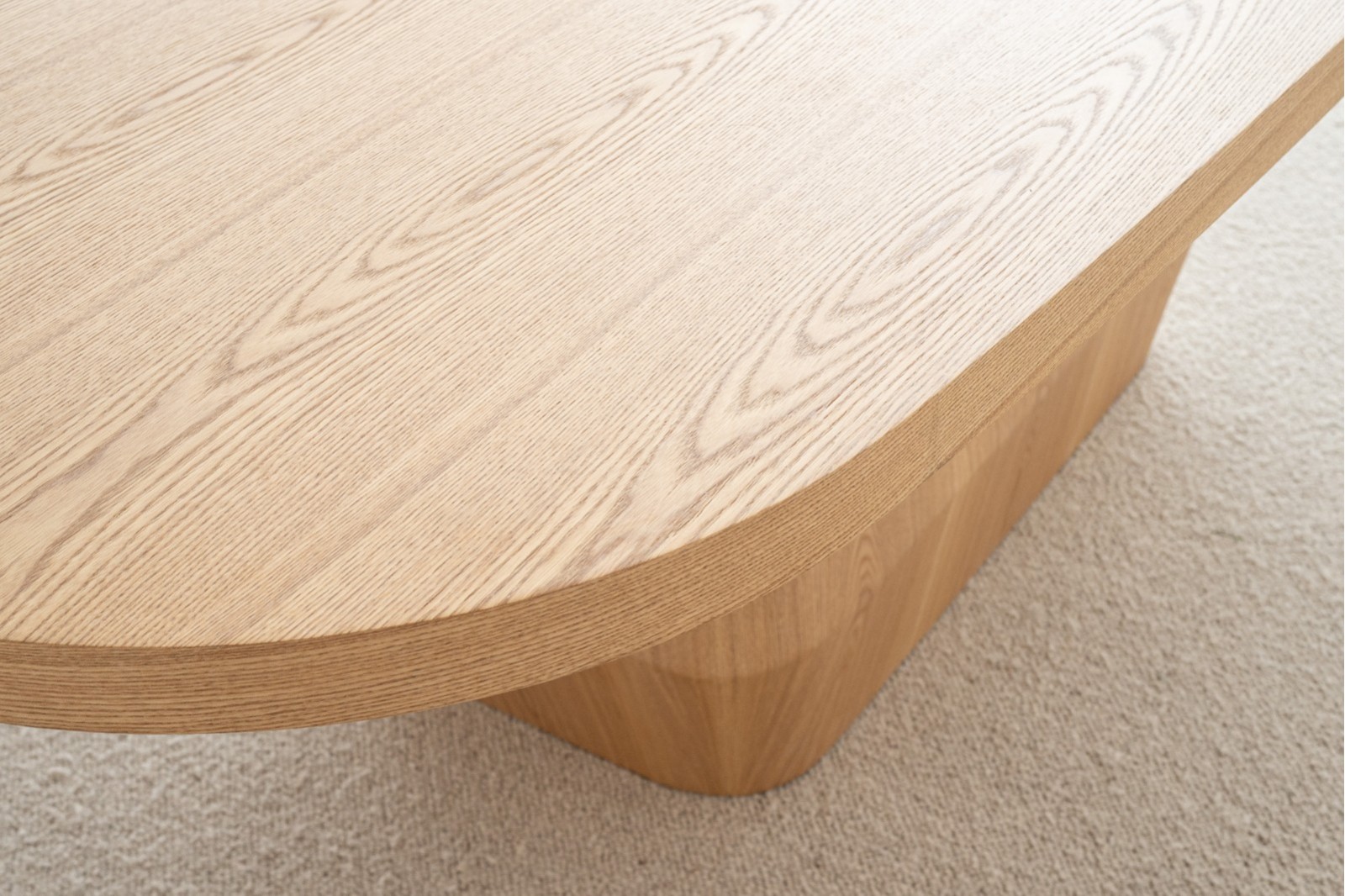 DINING TABLE LARGE. NATURAL ASH