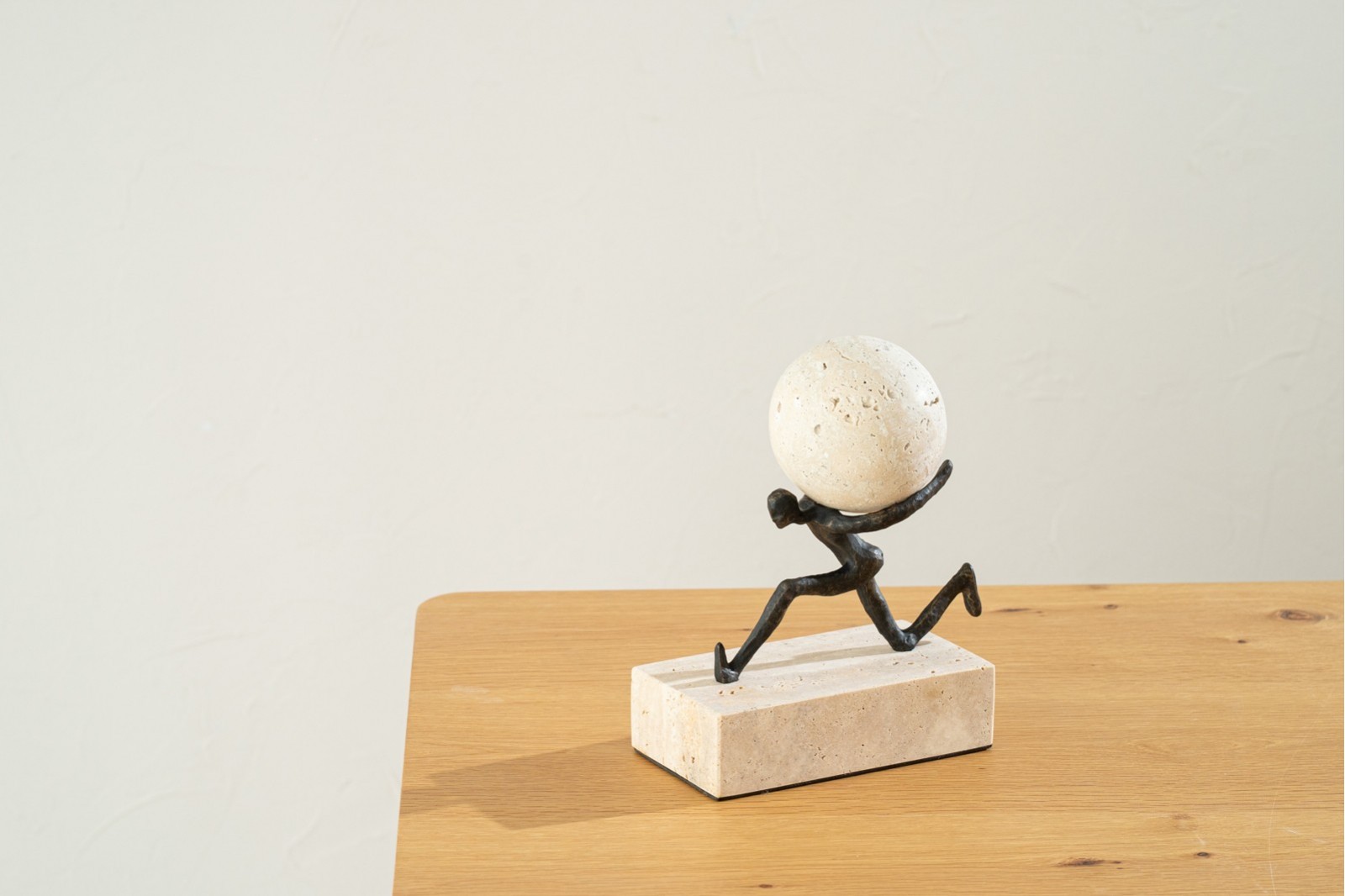 RUNNING COLLECTION: METAL AND MARBLE SCULPTURES