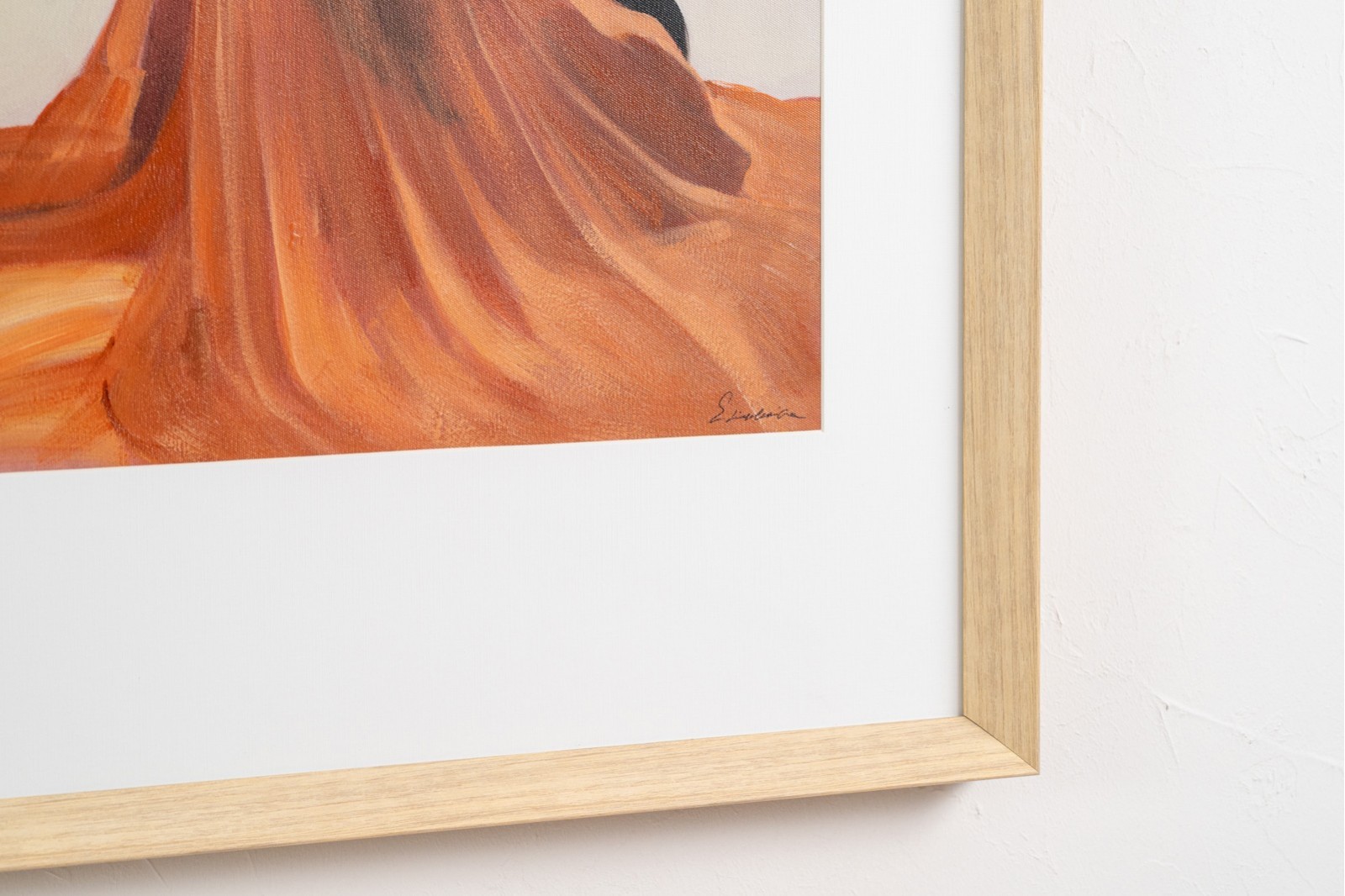 TABLEAU FEMME EST. VERRE. N1