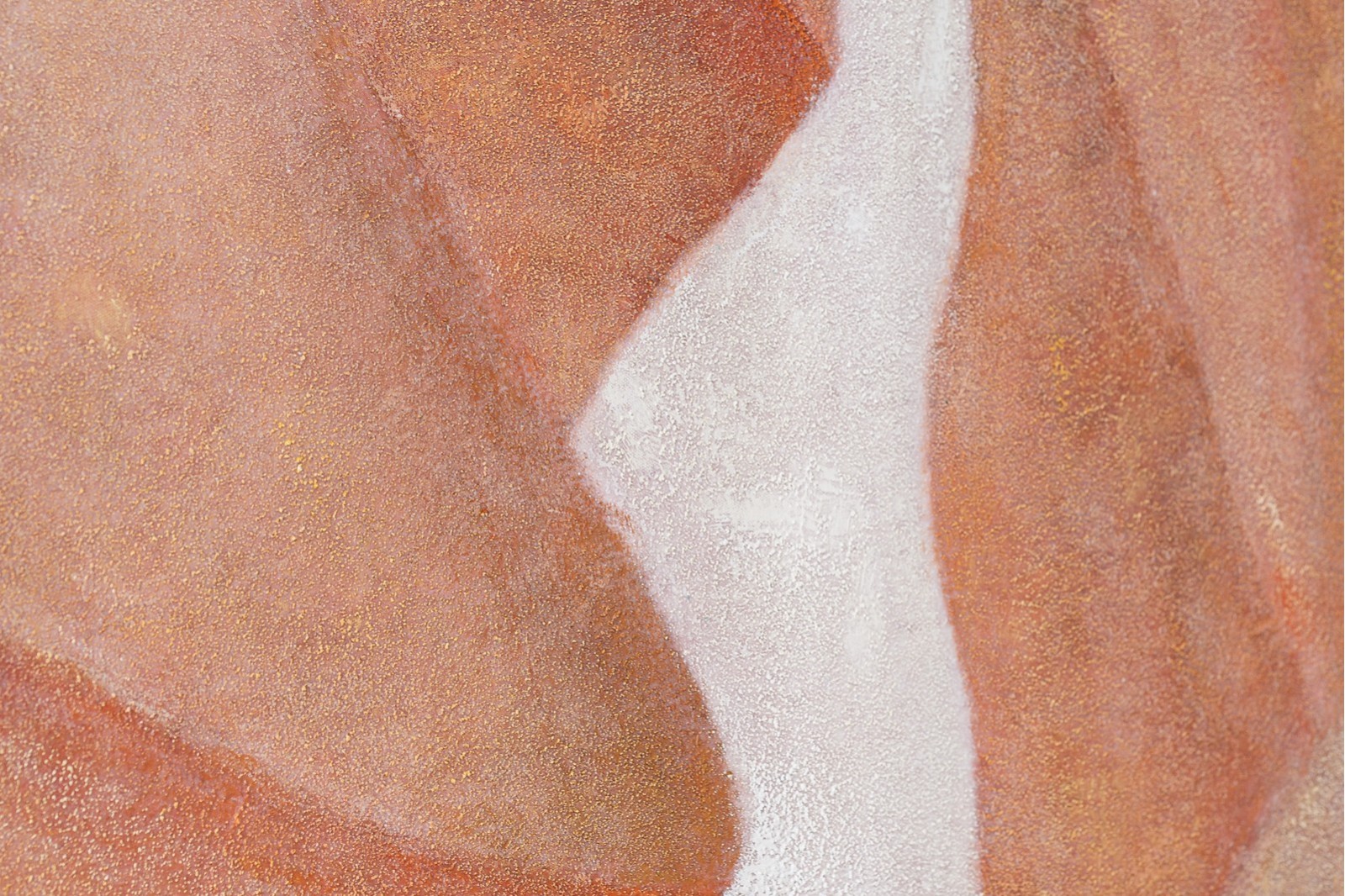 TABLEAU ABSTRAIT OMBRES EN OCRE N1