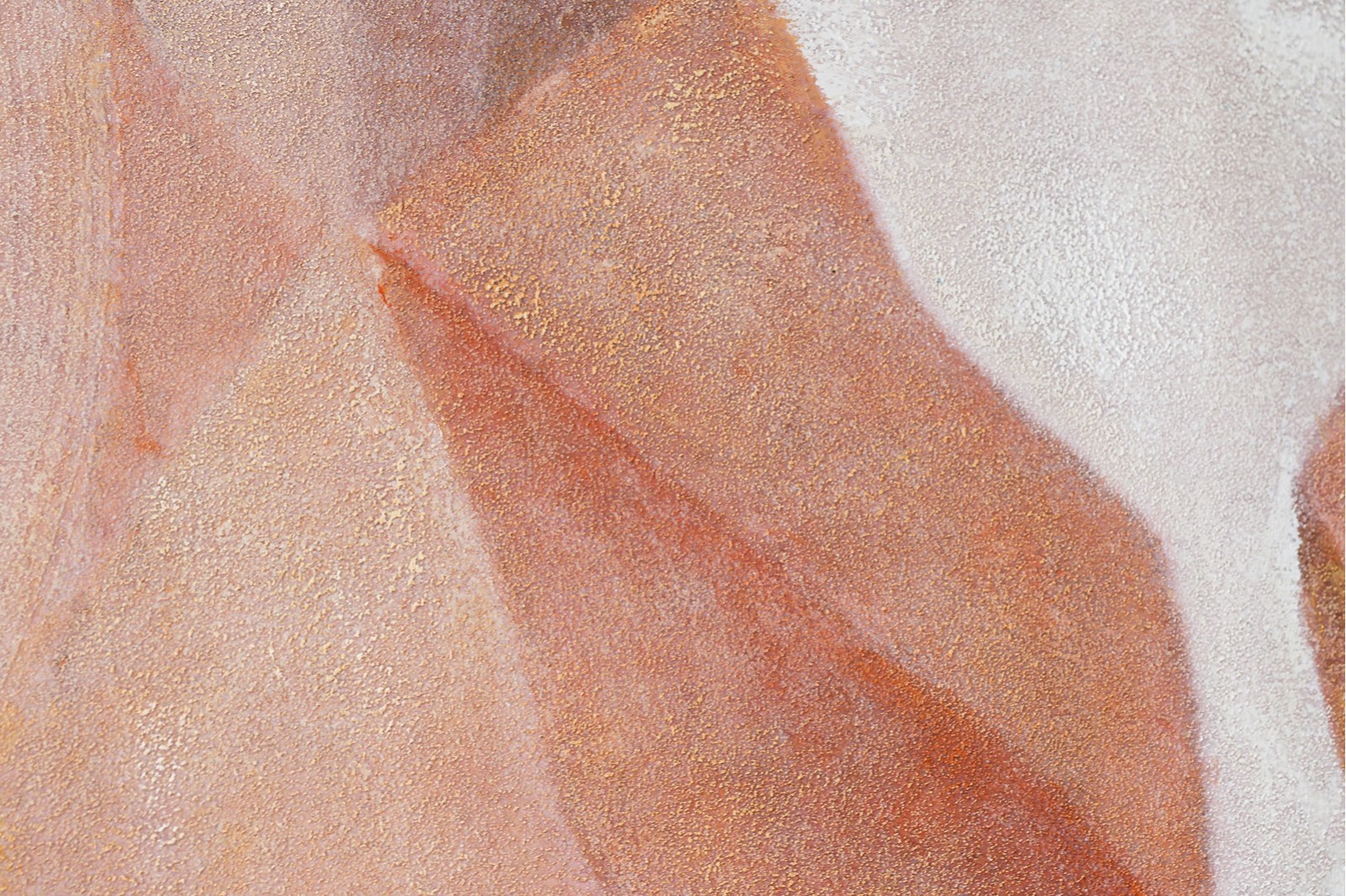 ABSTRACT PAINTING SHADOWS IN OCHRE N1