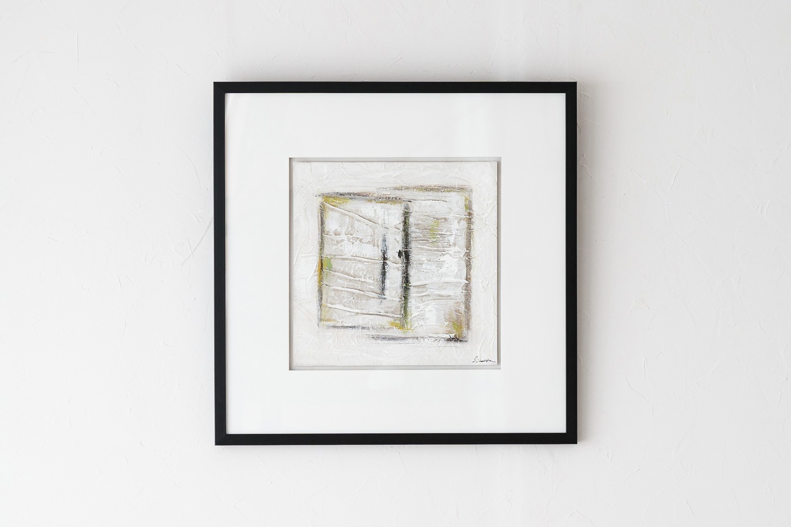 PEINTURE ABSTRAITE SUR LIN N2