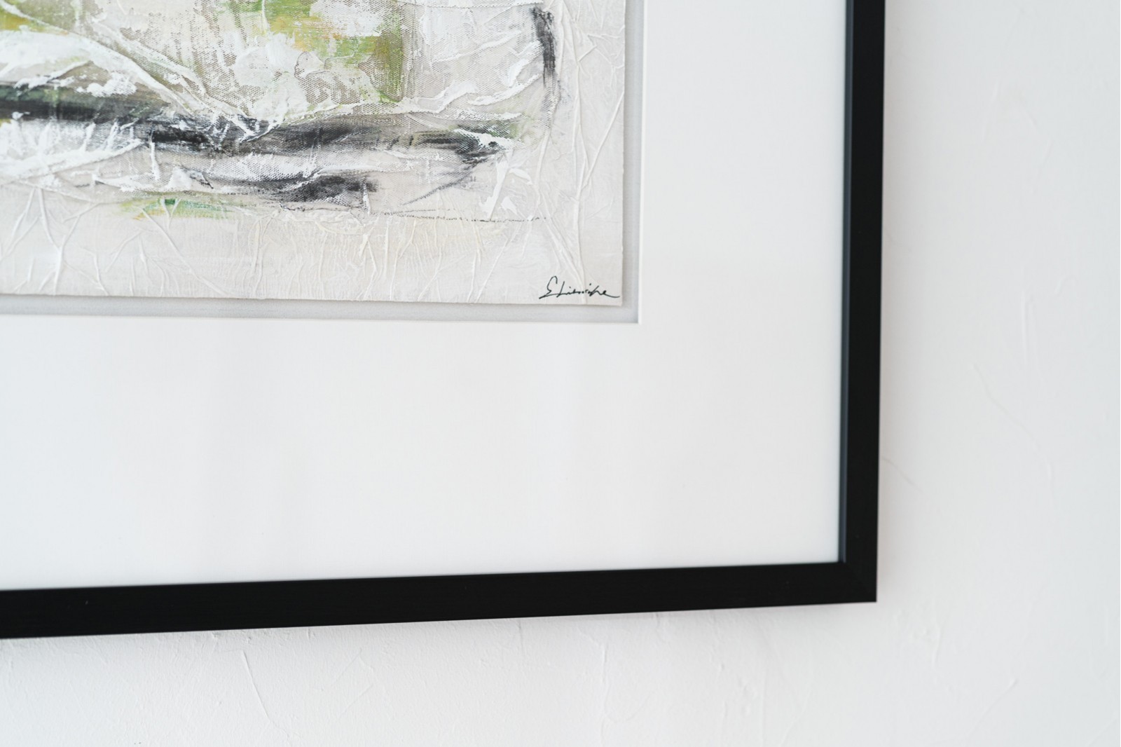 PEINTURE ABSTRAITE SUR LIN N2