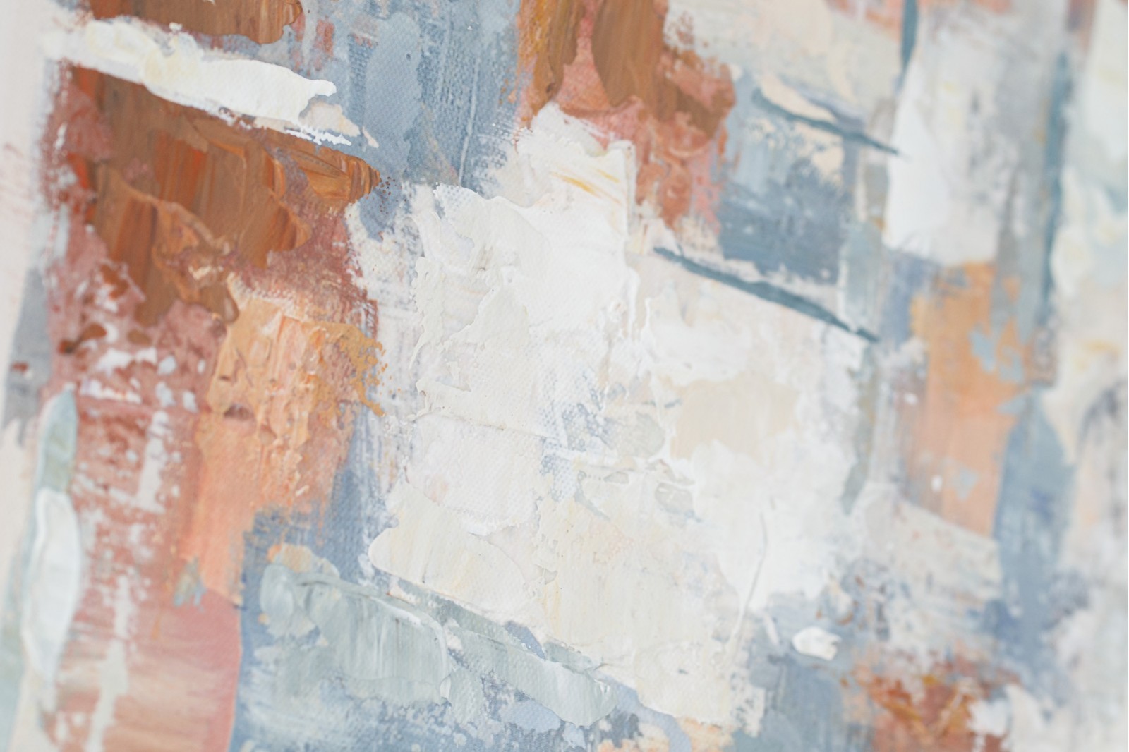 ABSTRACT PAINTING WATER AND EARTH N2