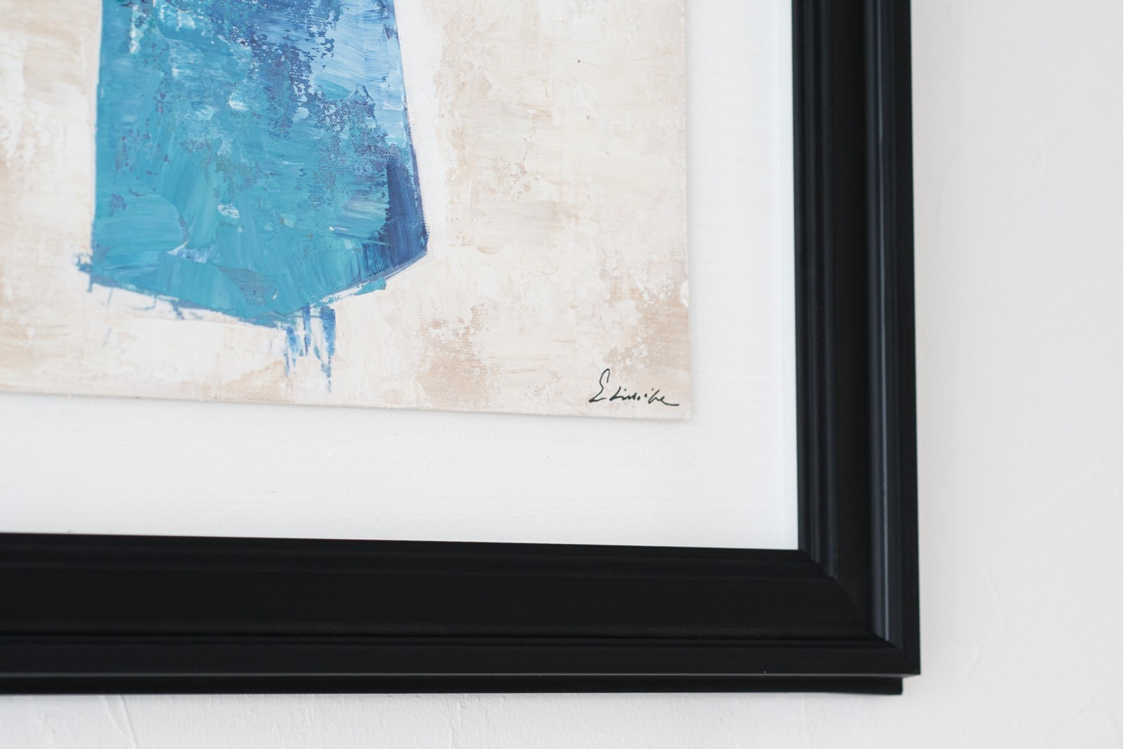 TABLEAU ABSTRAIT BLEU