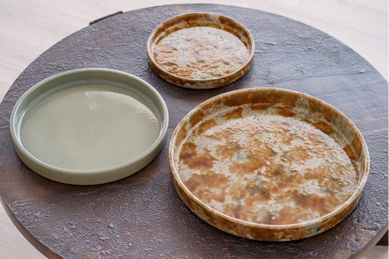 CIAN COLLECTION: WATER GREEN CERAMIC CENTRES