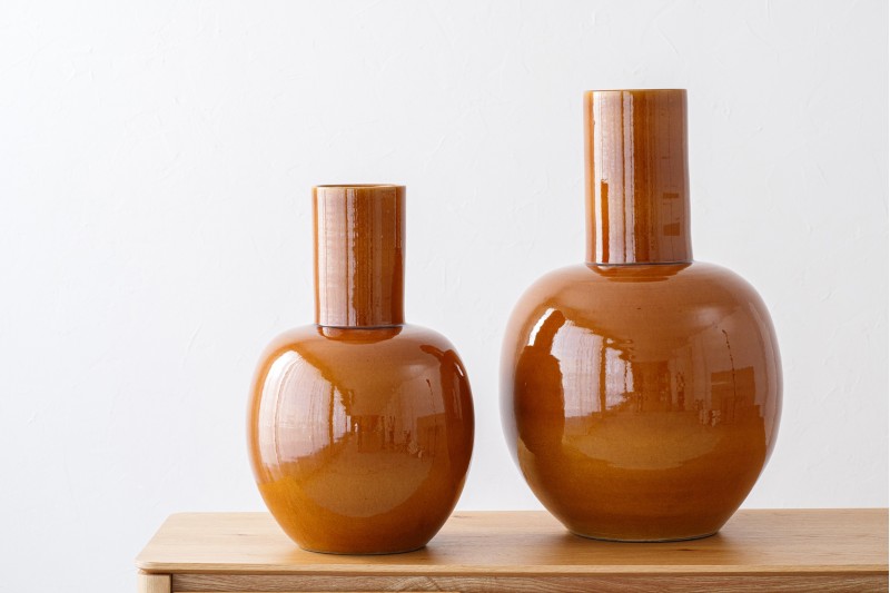 NELA COLLECTION: COLOURFUL CERAMIC VASES