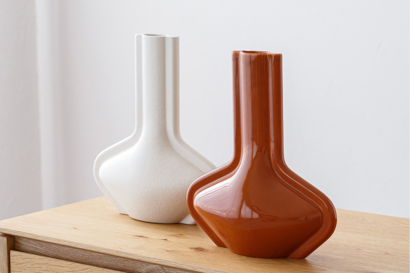 COLLECTION DARA : VASES EN CÉRAMIQUE