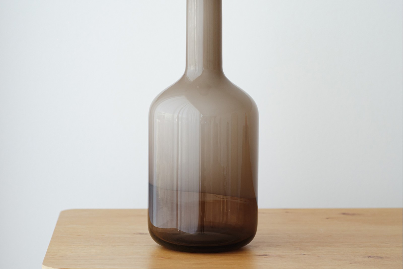 XELA COLLECTION: GREY AMBER GLASS BOTTLES