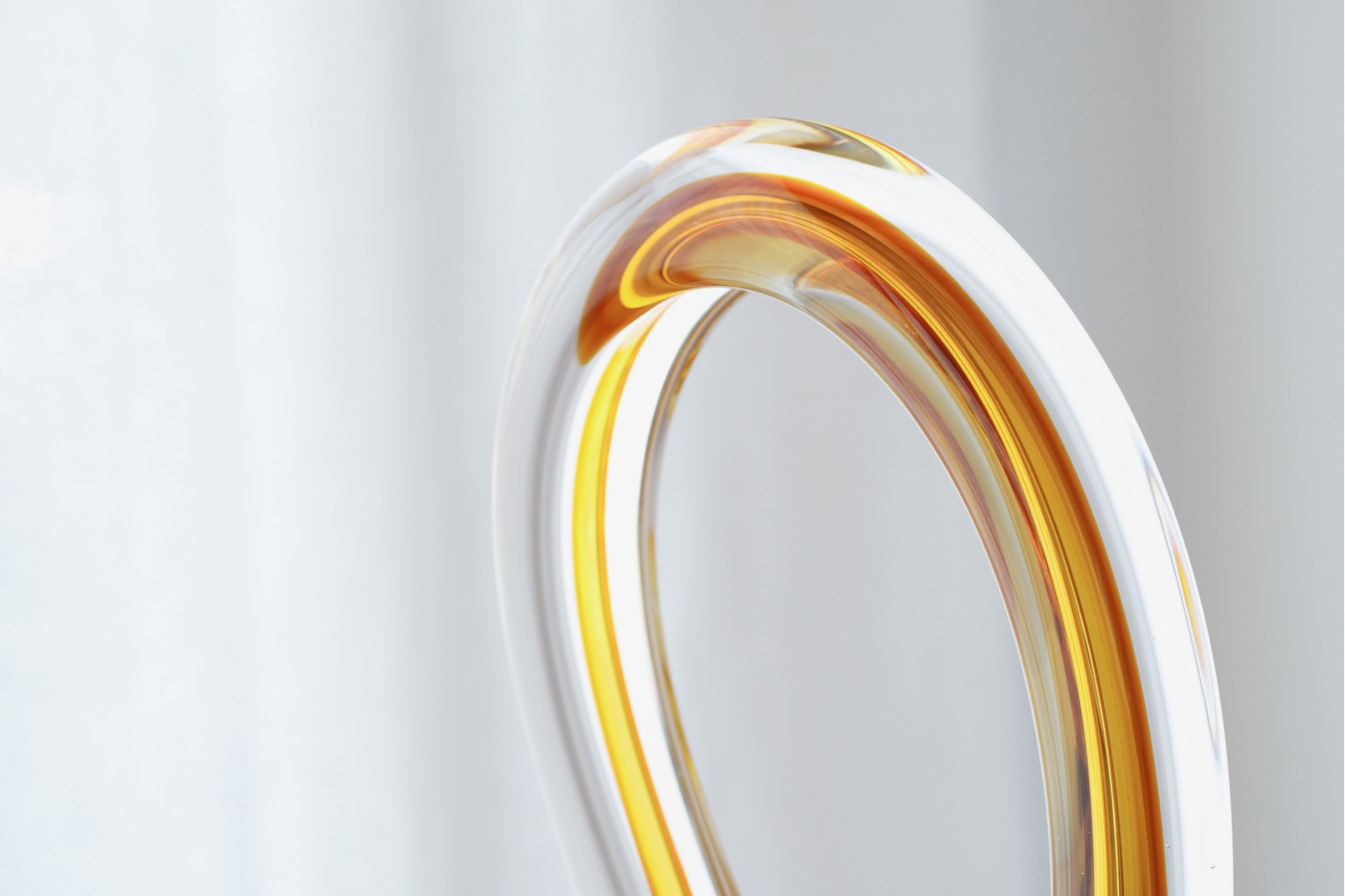 COLLECTION NAIA : SCULPTURES EN VERRE ORE ROSE