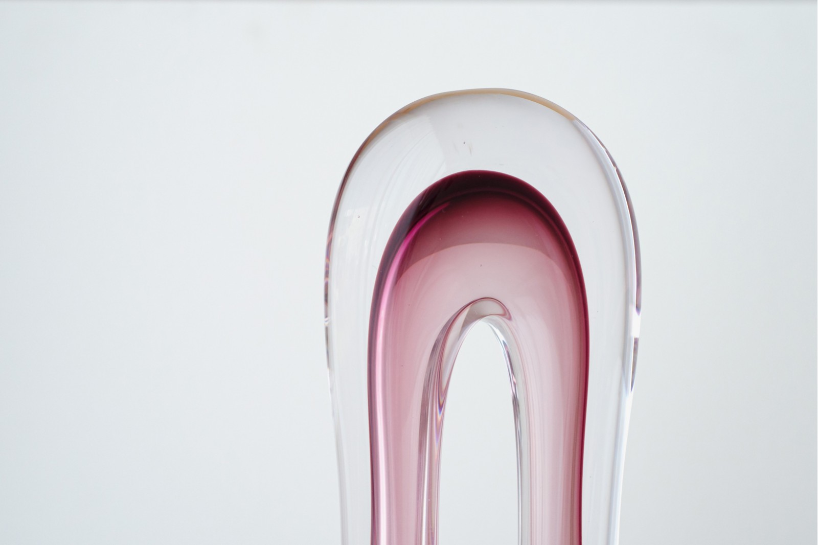 NAIA COLLECTION: OCHRE PINK GLASS SCULPTURES