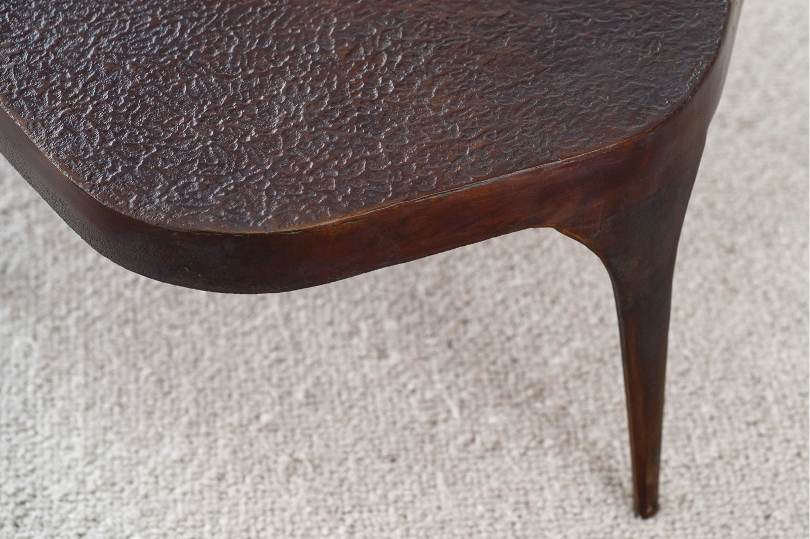 SET 2 COFFEE TABLES. NAIN. OXIDE FINISH