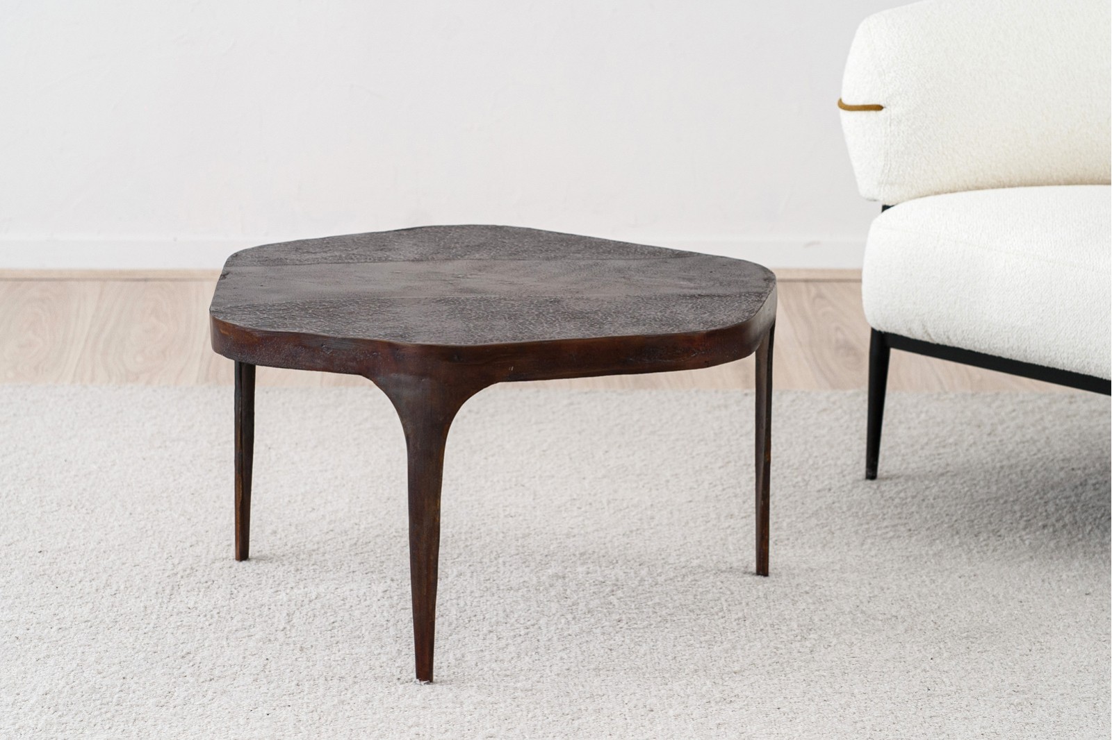 SET 2 COFFEE TABLES. NAIN. OXIDE FINISH