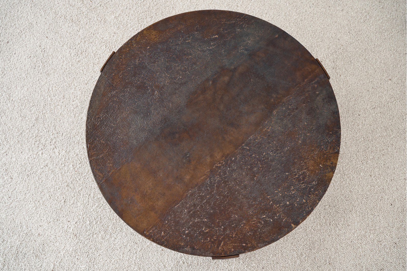 HELIA COFFEE TABLE. IRON AND ALUMINUM