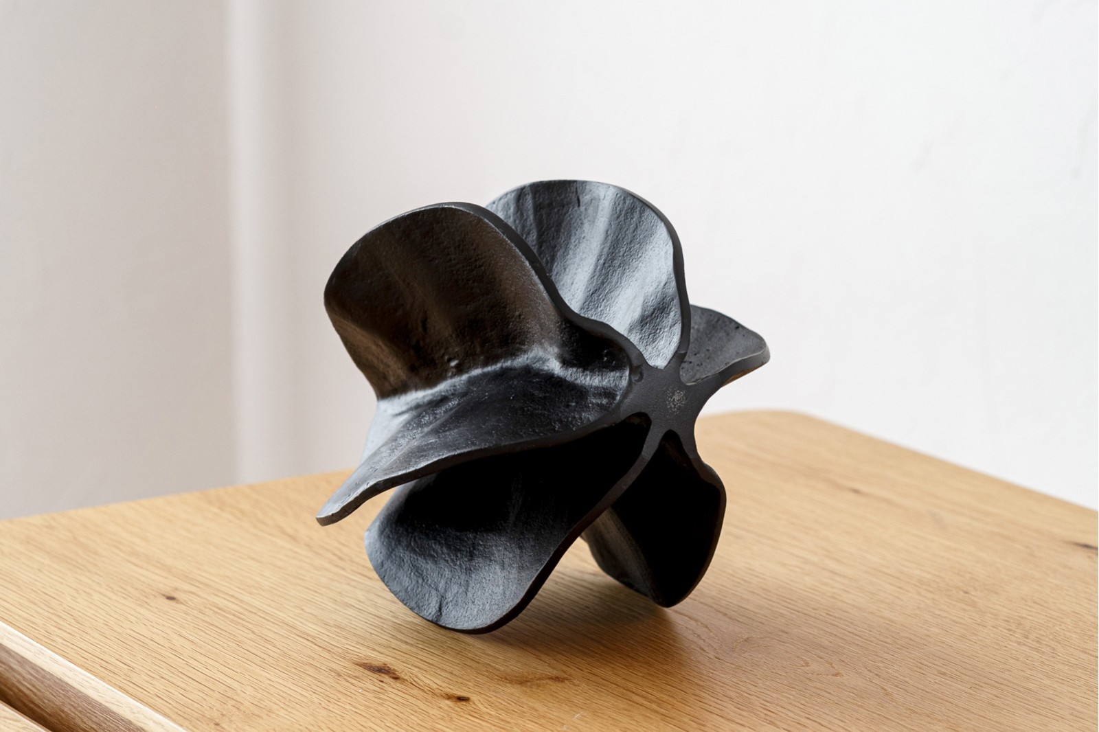 SET DE 2 SCULPTURES. FRUIT. BRONZE FONCE.