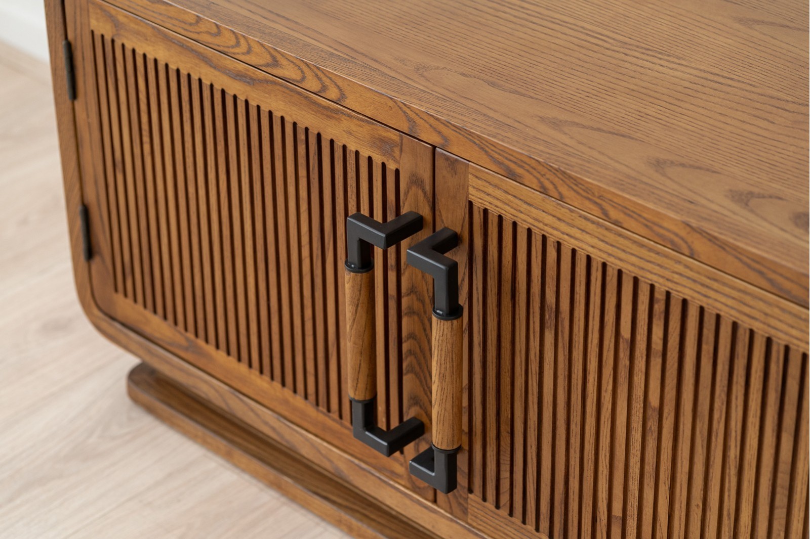 HEREA TV CABINET. ASH HONEY TONE