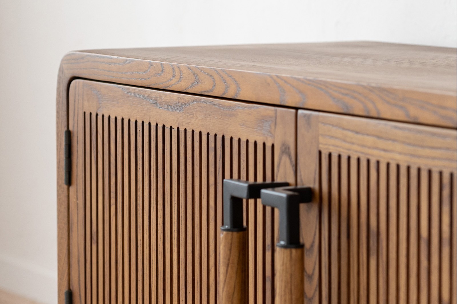 HEREA TV CABINET. ASH HONEY TONE
