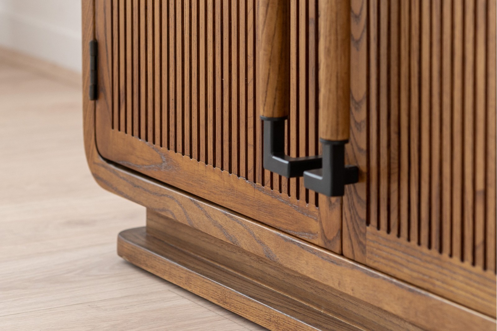 HEREA TV CABINET. ASH HONEY TONE