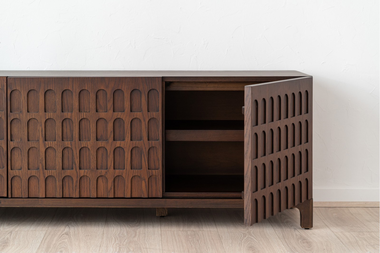 TV CABINET DARA. DARK OAK