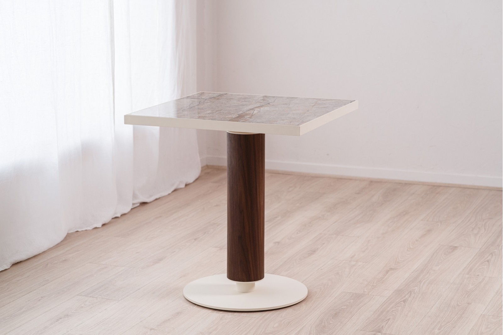 DINING TABLE- COFFEE TABLE. SQUARE. CERAMIC TOP
