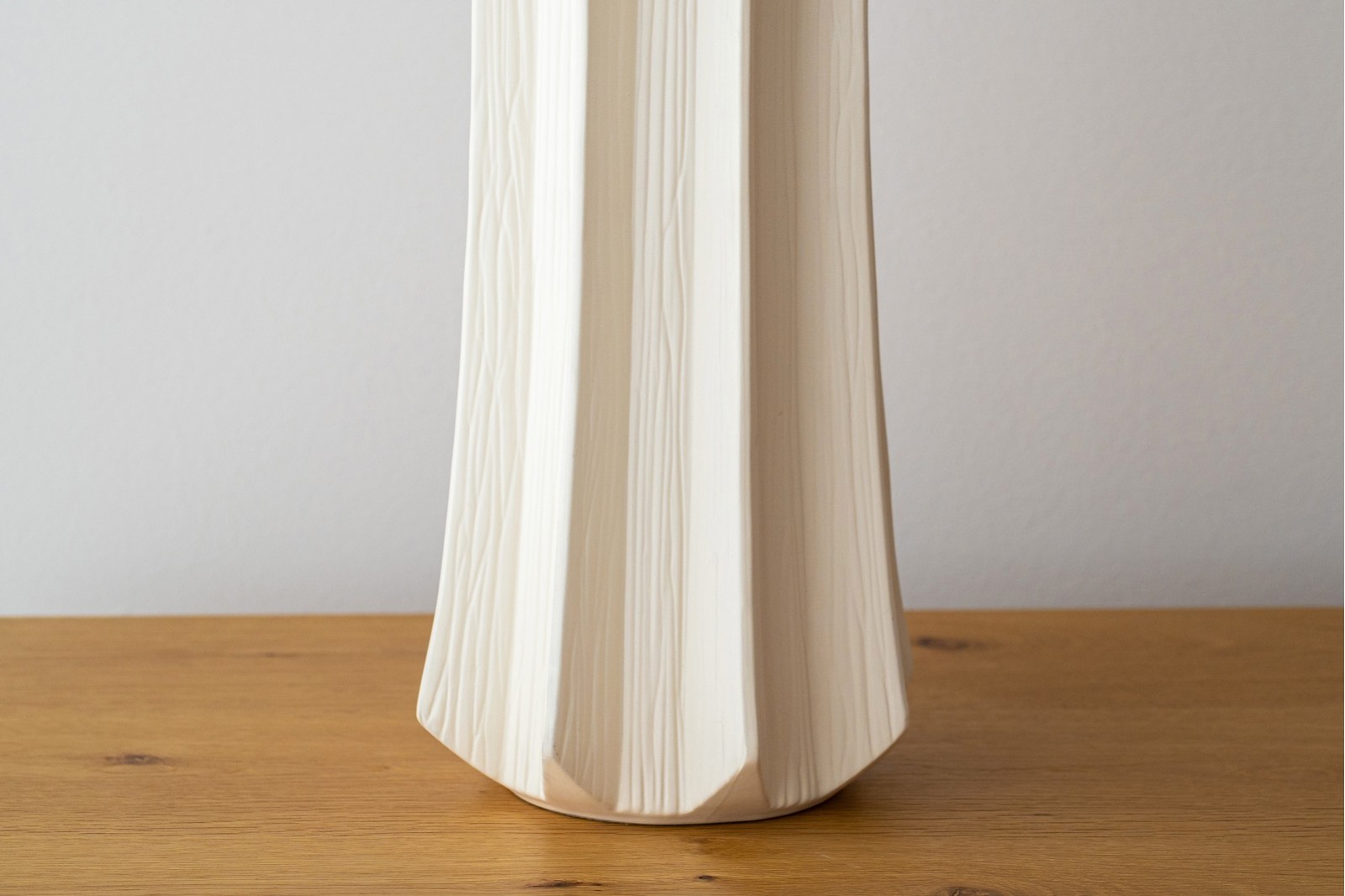 LAMPE GRECE.CERAMIQUE.MODELE HAUT. BLANC MAT