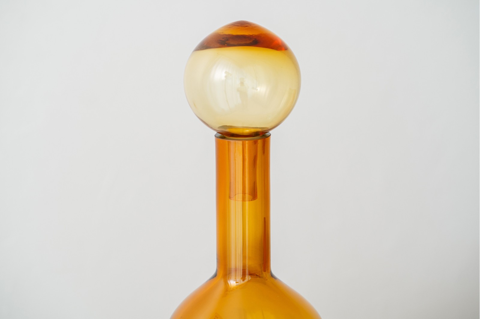 NEME COLLECTION: AMBER AND GREEN GLASS BOTTLES