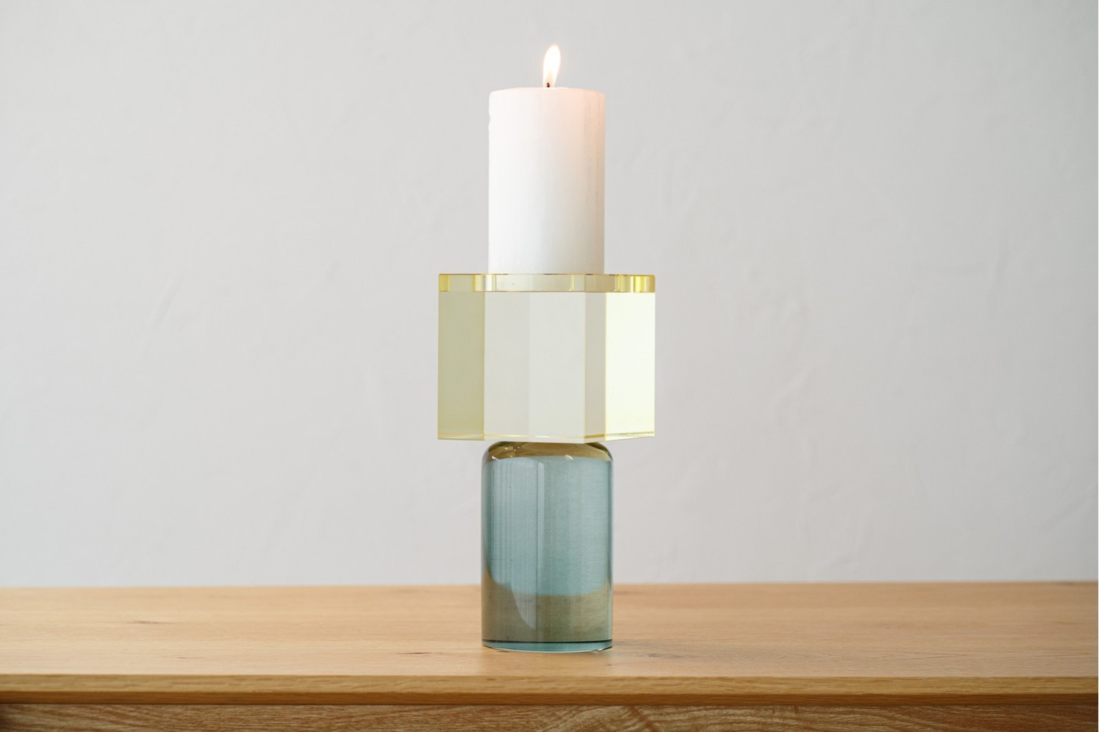 CHANDELIER ILY. TURQUOISE ET LIME DOUX