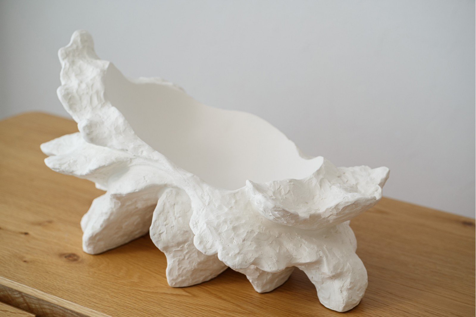 CENTRO CERAMICA OLAS. BLANCO MATE