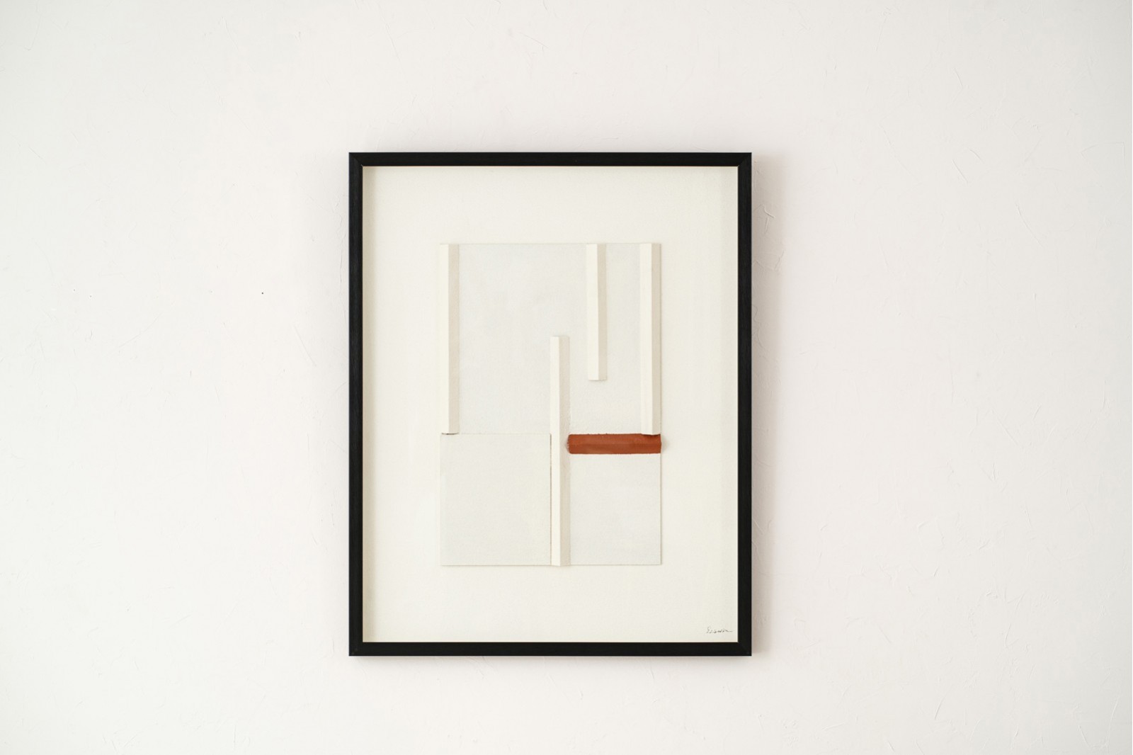 TABLEAU FORMES TERRACOTTA.