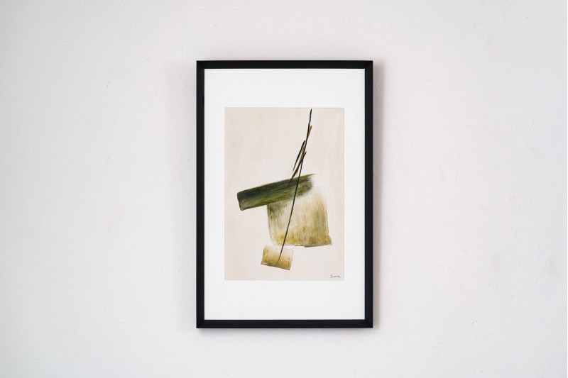 TABLEAU TRAIT OLIVE N°1