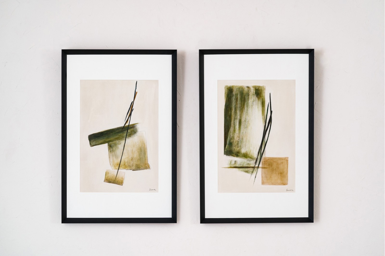 TABLEAU TRAIT OLIVE N°1