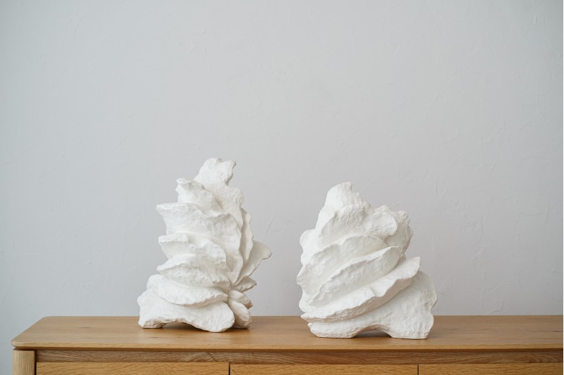 WAVES COLLECTION: MATTE CERAMIC VASES